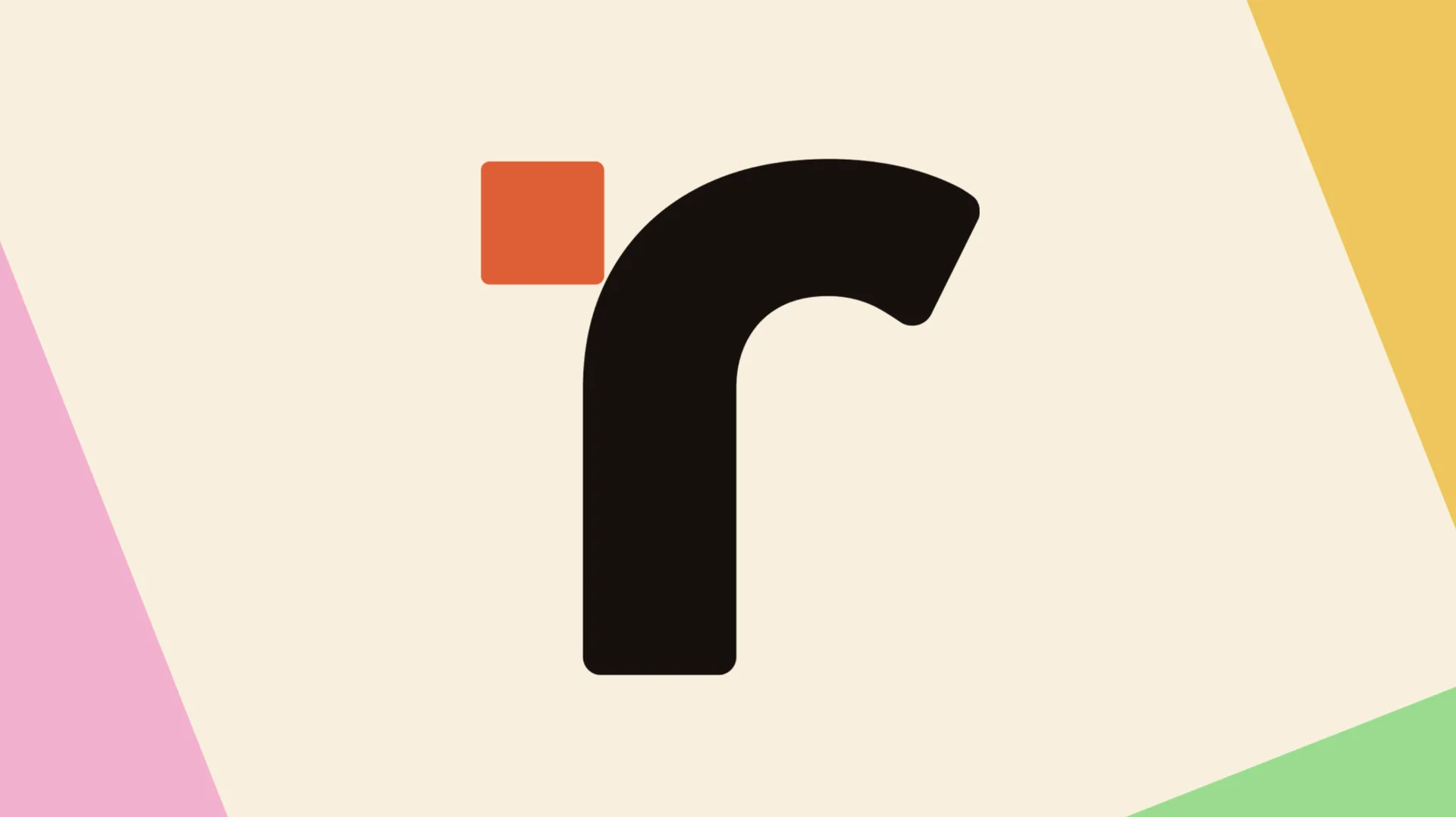 Resolution icon on coloured background